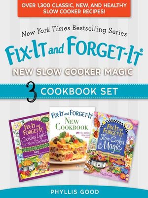 cover image of Fix-It and Forget-It New Slow Cooker Magic Box Set